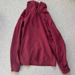 Mens Lululemon City Sweat Pullover Hoodies Size Medium Red